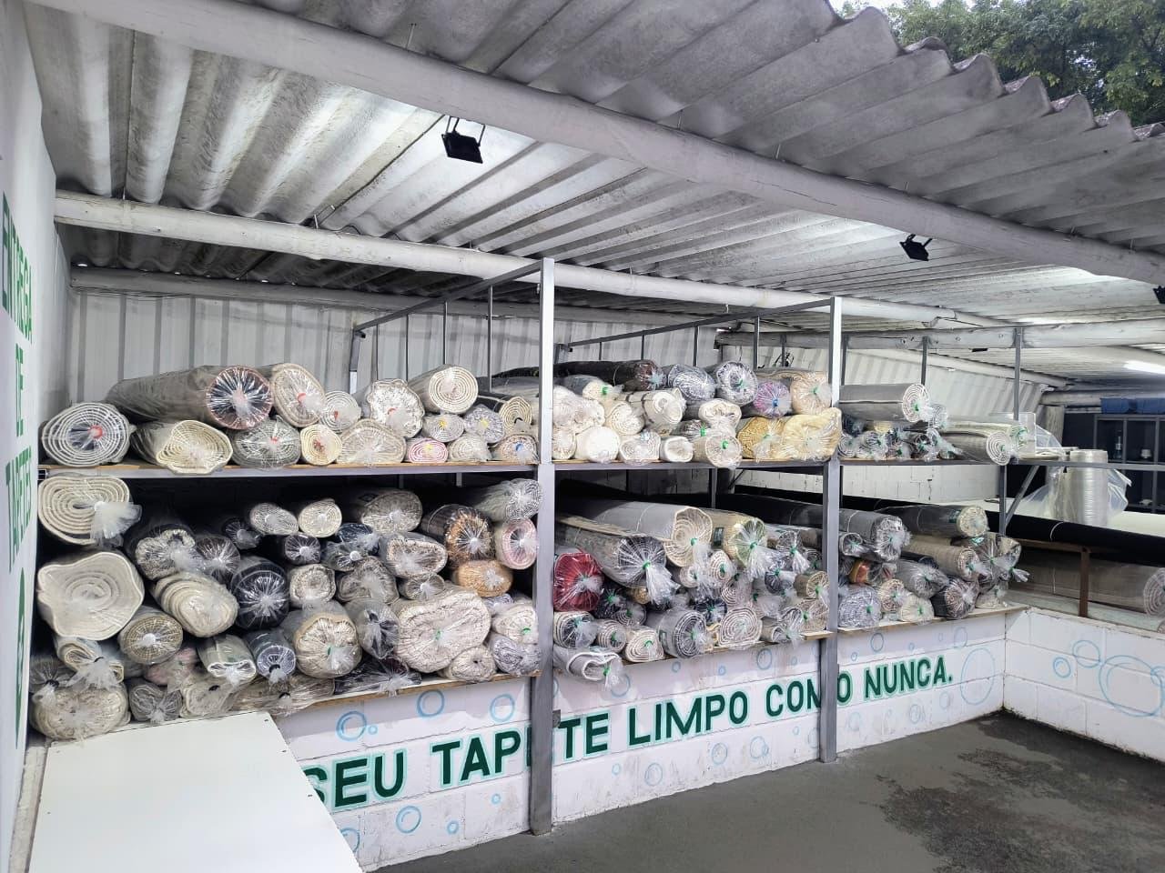 Tapetes prontos para entrega